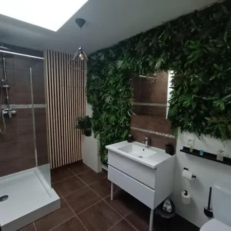 Evasion Romantique Avec Jacuzzi Interieur Lejlighed