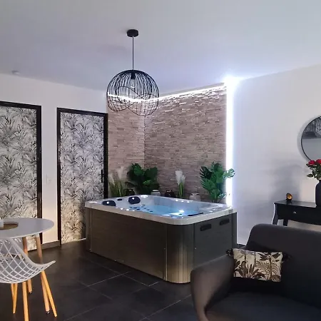 Evasion Romantique Avec Jacuzzi Interieur